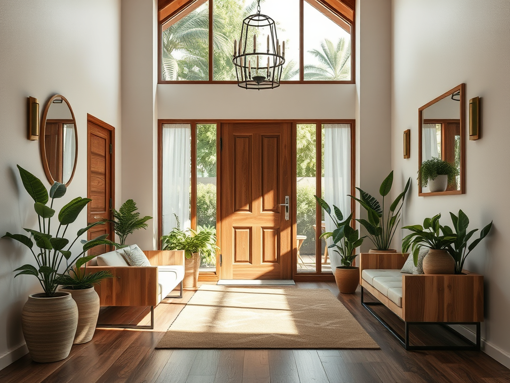 Como Criar um Hall de Entrada Sustentável e Elegante