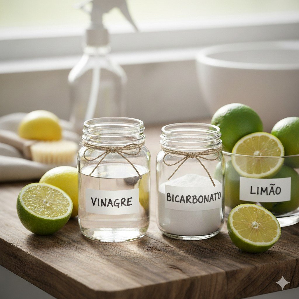 Como Usar Produtos Naturais e Reduzir Químicos em Casa