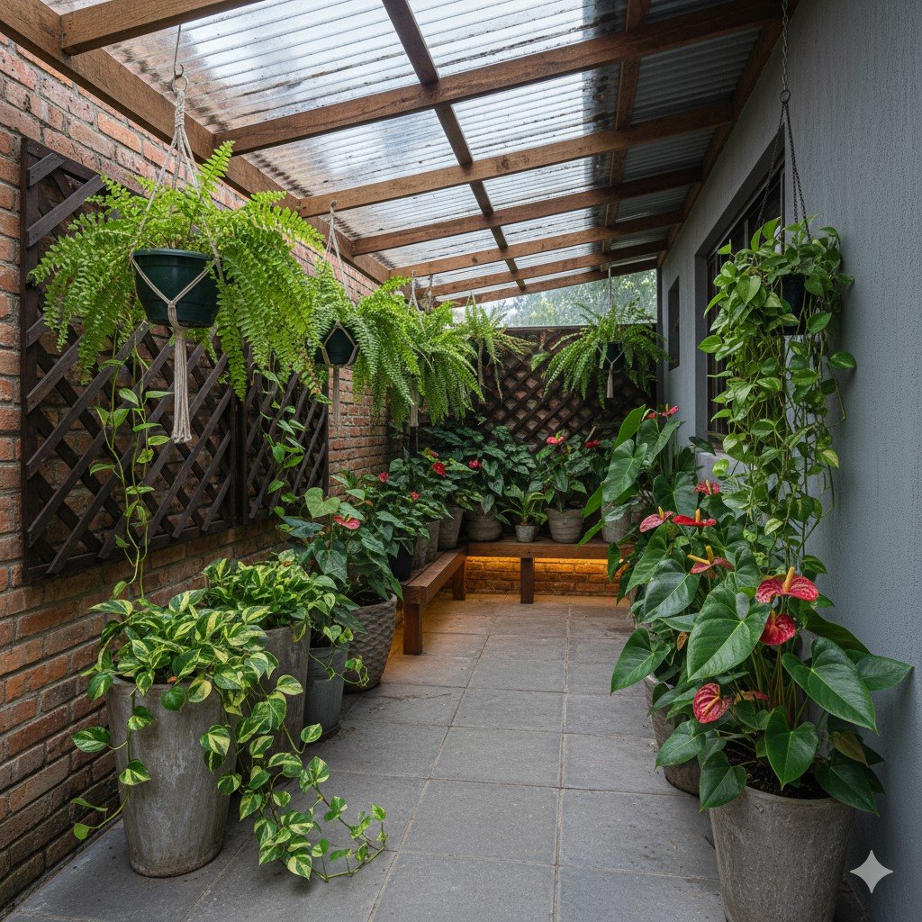 Como Criar Jardins de Sombra Sustentáveis em Casa